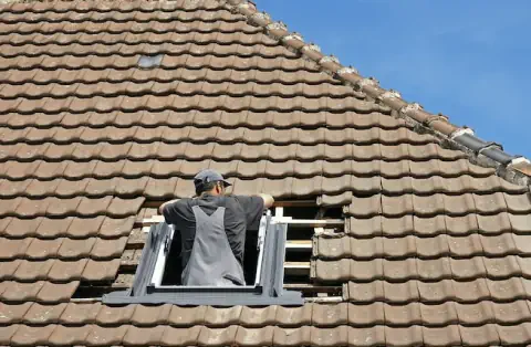 Pose de velux - Cornil